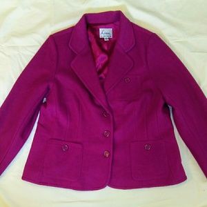 💥 FLASH SALE 💥 Fuschia pink blazer XL NWOT.